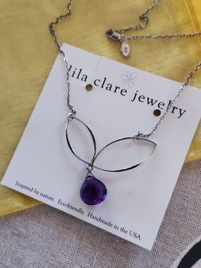 LILA CLARE JEWELRY 925 Silver Necklace